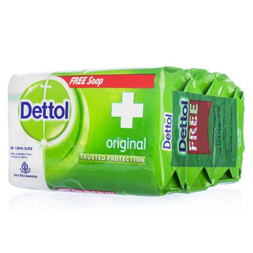 DETTOL SOAP ORIGANAL 75g*3+1